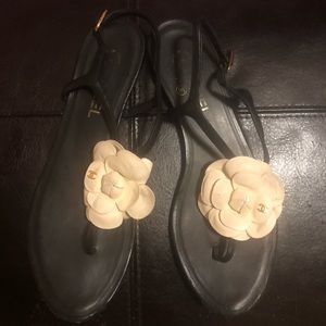 Chanel Leather Sandals